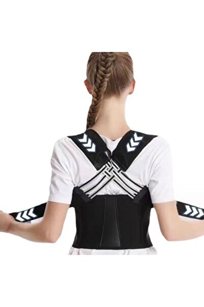 MİSTİRİK Μοντέλο Hyfix Anti-Hopper Όρθια Στάση Παρέχοντας Άνετη Σπονδυλική Στήλη Διορθωτική Κορσέ Μαύρο Χρώμα