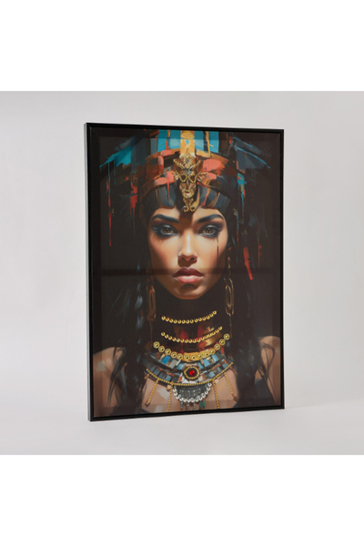 Home Box Ersel Girl Canvas with Hand Painting 50x70x2.5 cm