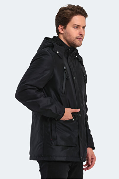 Slazenger Ανδρικό παλτό & παλτό Harley Black