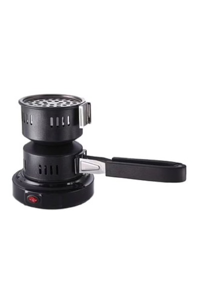 DLC ولاعة فحم كهربائية من الفولاذ المقاوم للصدأ باللون الأسود