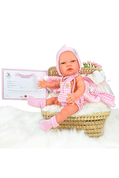 OEM Papusa Nines D'onil, Rubi, Nou-nascut, Cu Miros De Vanilie, 950 Gr, 45 Cm