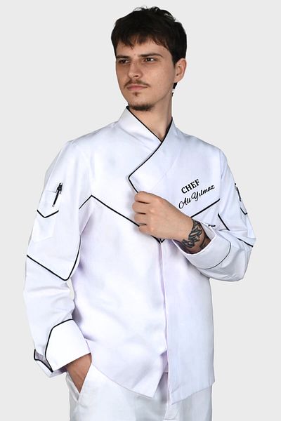 Üniformanya Chef Dress - Name Gift, Chef Jacket & Clothes, Chef Cook Jersey
