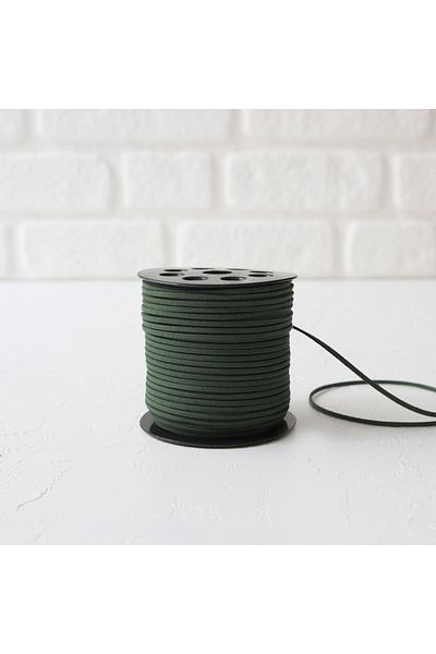Bimotif Green Suede Ipo 3mm 10 Meters