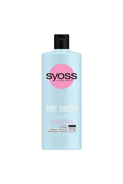 Syoss شامبو بيور ميسيلار 500 مل
