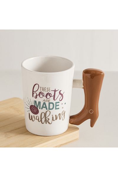 Home Box Cypher Ceramic Boots Decal Mug 350 ml