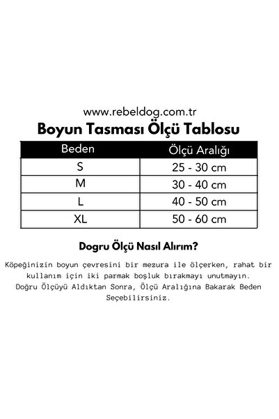 Rebel Dog Premium Hakiki Deri El Örgüsü Köpek Tasması 2.5x55 (DELİK MESAFESİ 41-50CM)