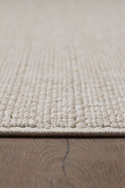 Livset Yumuşak Bukleli Bej Oeko-Tex Sertifikalı Oturma Odası Salon Mutfak Balkon Çocuk Halısı