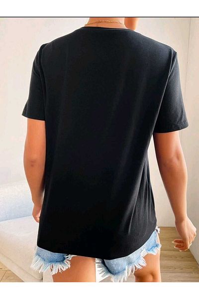 FAVORİST Tricou de damă cu imprimeu inimă