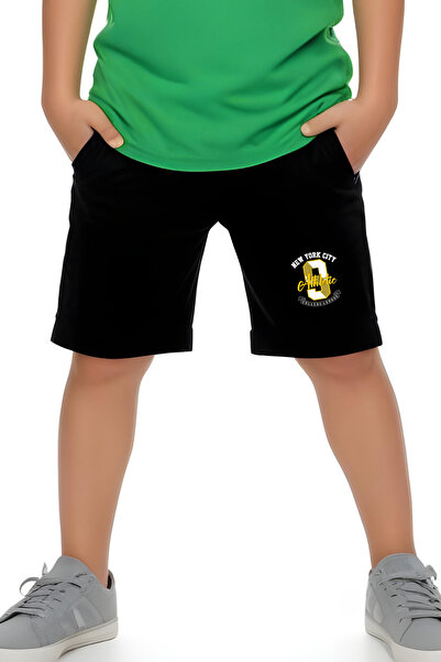 YA KO KİDS Athletic 9 εμπριμέ μπλουζάκια και σορτς για αγόρια με λουράκια