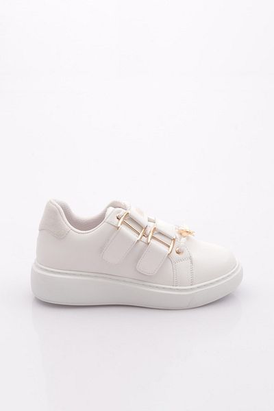 DGN Accesorii de damă Curea Pantofi pantofi albi 12211639101