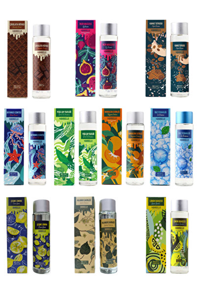 Bargello Kolonya 180 ml Cam Dökme Set 10 Mix Edc - Mnms180edcset