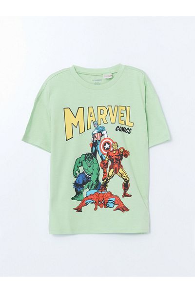LC Waikiki New Season Marvel Printed Baby Boy Tisort Σετ 2 τεμαχίων - S5DD33Z1