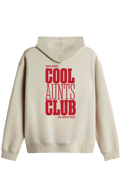 BetterThanCo Cool Aunts Club - Κανονικό φούτερ με κουκούλα