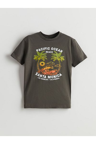 LC Waikiki Νέα σεζόν Crew Neck Boy's Tisort - S5H045Z4