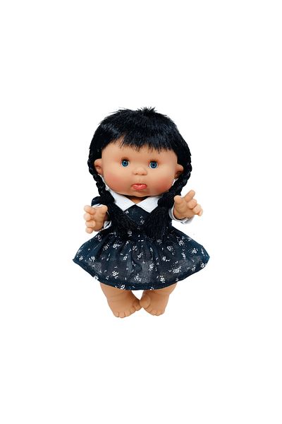 OEM Papusa Nines D'onil, Wednesday, Cu Miros De Vanilie, 26 Cm