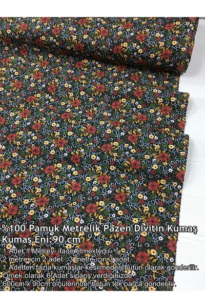 Renk Tekstil Divitin Flannel Meter Fabric - Φόρεμα - Σχέδιο Χόμπι - 100% Βαμβάκι