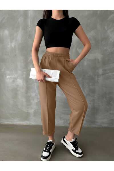 CNG MODA Αθλητικό παντελόνι Modal Fabric Plus Size