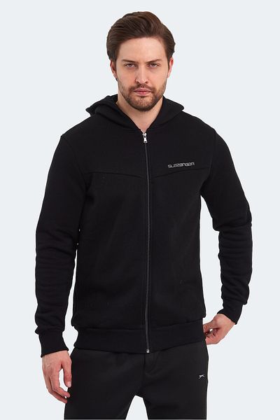 Slazenger Πίσω ανδρικό φούτερ μαύρο