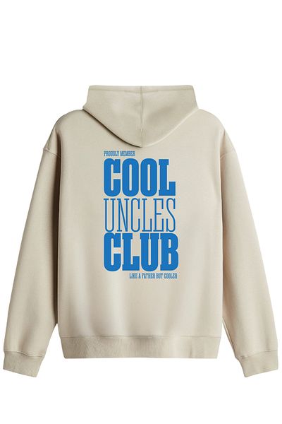 BetterThanCo Cool Uncles Club - Κανονικό φούτερ με κουκούλα