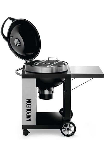 NAPOLYON شواية فحم احترافية 22 بوصة 57 سم مع عربة