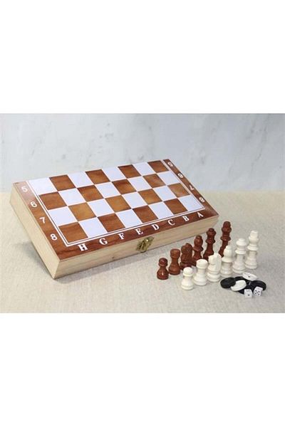 Easy Tedarik Chess Model 2 with Wooden Box