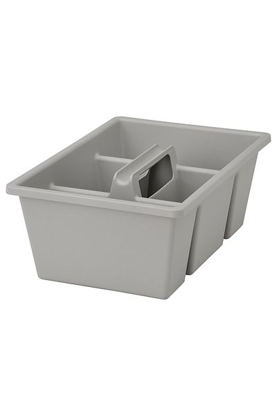 erorex Insert with compartments, light grey, 35x24x14 cm
