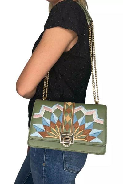 David Jones Women's Shoulder Bag Green
