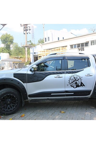 Cappafe Nissan Navara 2016-2020 Yarasa Yan Kapı Kaplama