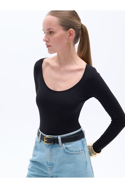 Nocturne Crew Neck Bodysuit