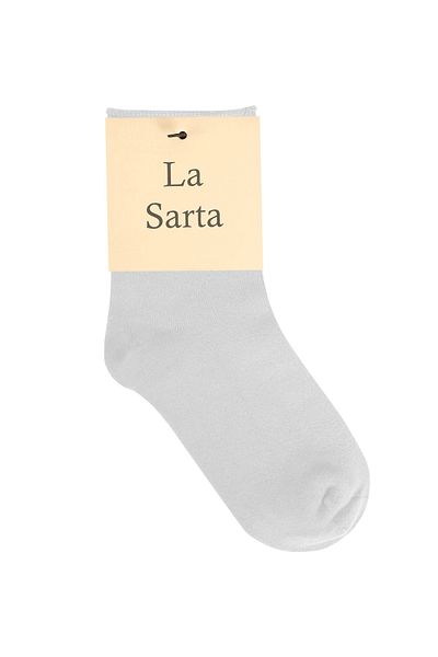 La Sarta Bamboo White Socks