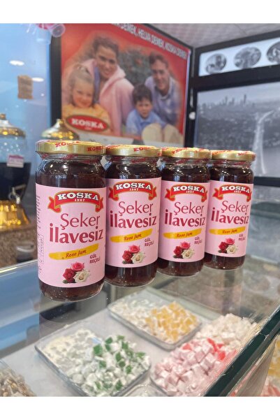 Koska ŞEKER İLAVESİZ GÜL REÇELİ 270 GR 1 ADET