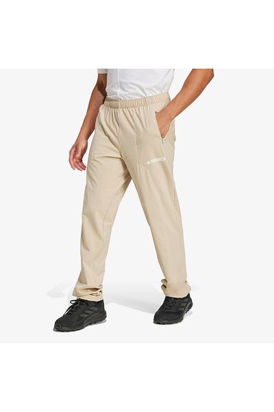 adidas Ανδρικό μπεζ φούτερ Multi Essentials Strech