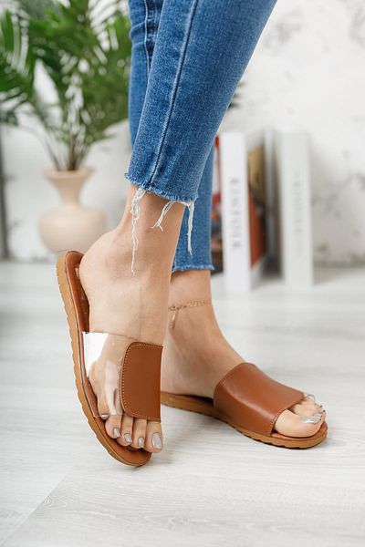 Moda Frato Modafrato Rose Διάφανες Γυναικείες Παντόφλες Παντόφλες Εξωτερικού σπιτιού