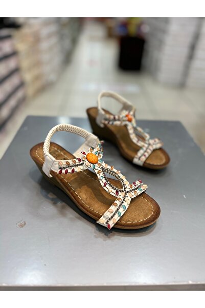 Guja 24y151-1 Feta Topuk Ithal Kadın Sandalet