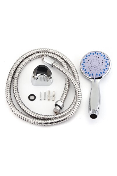 DMR 4 Fonksiyonlu Mafsallı Duş Takımı Duş Başlığı+Askısı+Hortumu-Kolay Kullan...