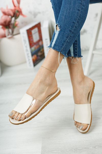 Moda Frato Modafrato Rose Διάφανες Γυναικείες Παντόφλες Παντόφλες Εξωτερικού σπιτιού