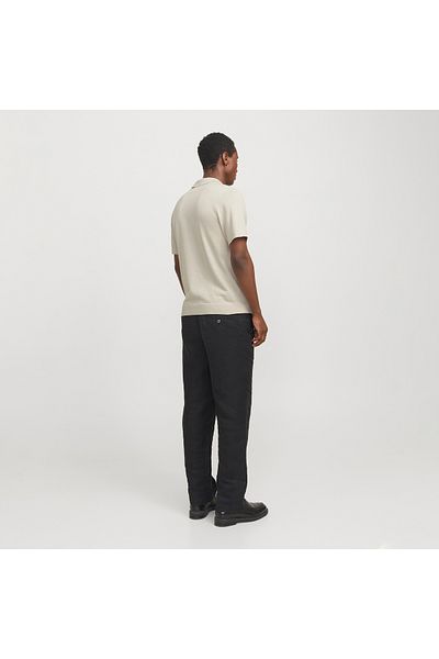 Jack & Jones Ανδρικό μπλουζάκι Milano Spring Cream Polo (12271401-SLG)