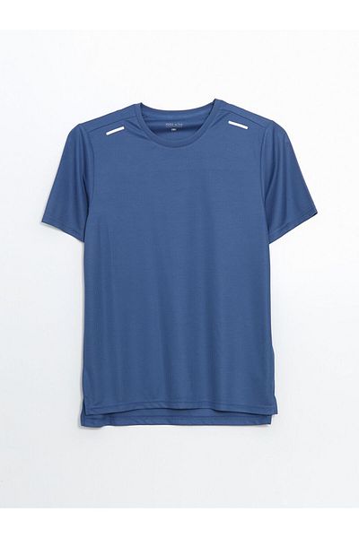 LC Waikiki Xside Active Indigo Crew Neck Short Sleeve Men's Sports T-Shirt