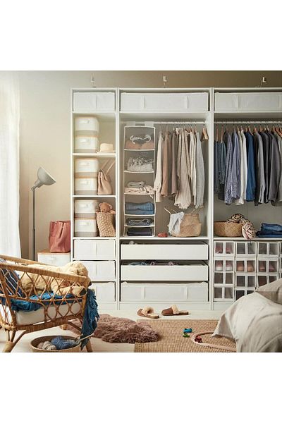 erorex Storage case, white, 43x53x19 cm