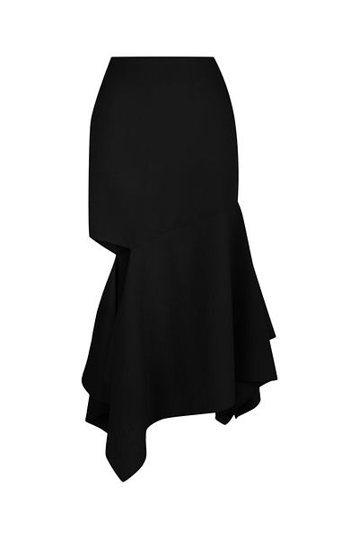 Nocturne Asymmetrical Design Skirt - Stylish and Comfortable
