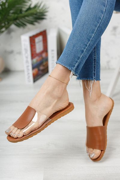 Moda Frato Modafrato Rose Διάφανες Γυναικείες Παντόφλες Παντόφλες Εξωτερικού σπιτιού