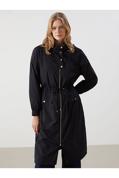 LC Waikiki Hooded Women's Raincoat