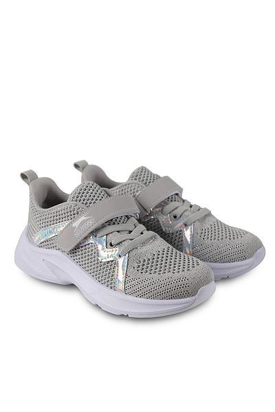 Slazenger Gray Ada I Girls' Sneakers - Comfortable and Stylish