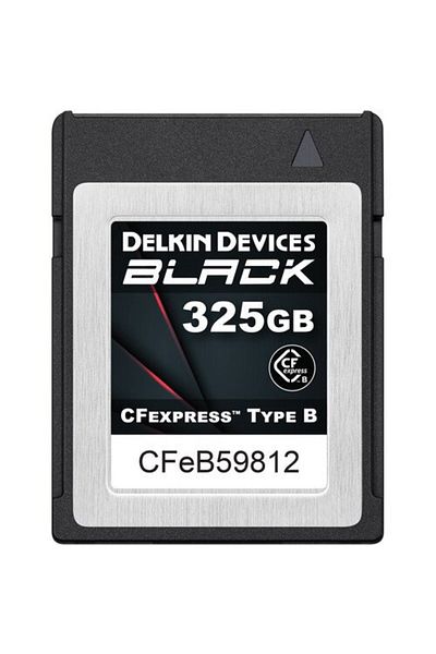 Delkin Devices 325gb Black Cfexpress Type B Hafıza Kartı (DCFXBBLK325)