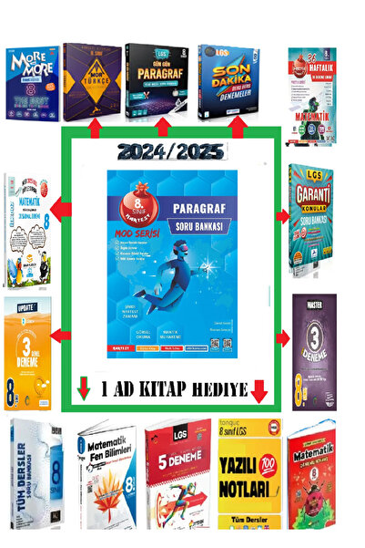 Nartest Yayınevi 8. Sınıf Mod Paragraf Soru Bankası