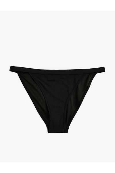 Koton Bikinihose mit normaler Taille, Basic