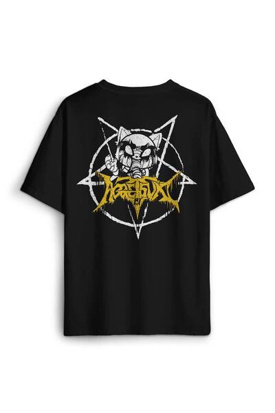 ZOKAWEAR Aggretsuko Agresivna Retsuko Gotička Japanska Anime Manga Metal Goti...
