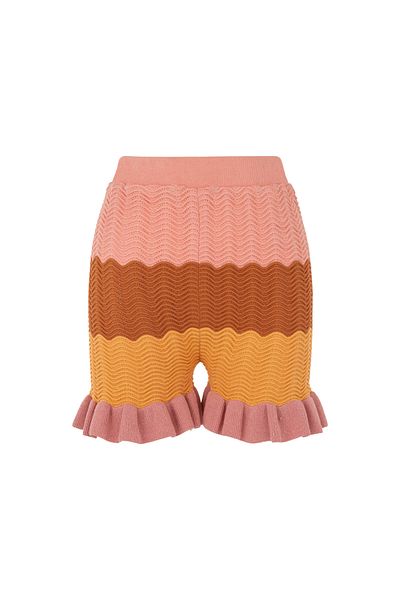 Nocturne Patterned Flounce Shorts