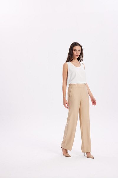 Masha Kate Wide Leg - Draped Trousers