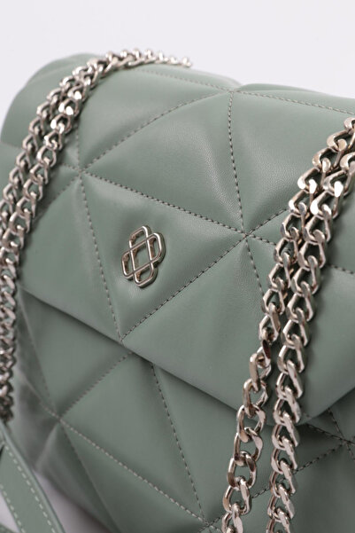 DGN 7267 Model Mint Green Women's Shoulder and Arm Bag